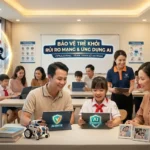 Đừng Để Con “Đơn Độc” Trên Internet: Bảo Vệ Trẻ Khỏi Rủi Ro Mạng & Ứng dụng AI