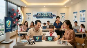 Đừng Để Con “Đơn Độc” Trên Internet: Bảo Vệ Trẻ Khỏi Rủi Ro Mạng & Ứng dụng AI - Công cụ học tập thông minh