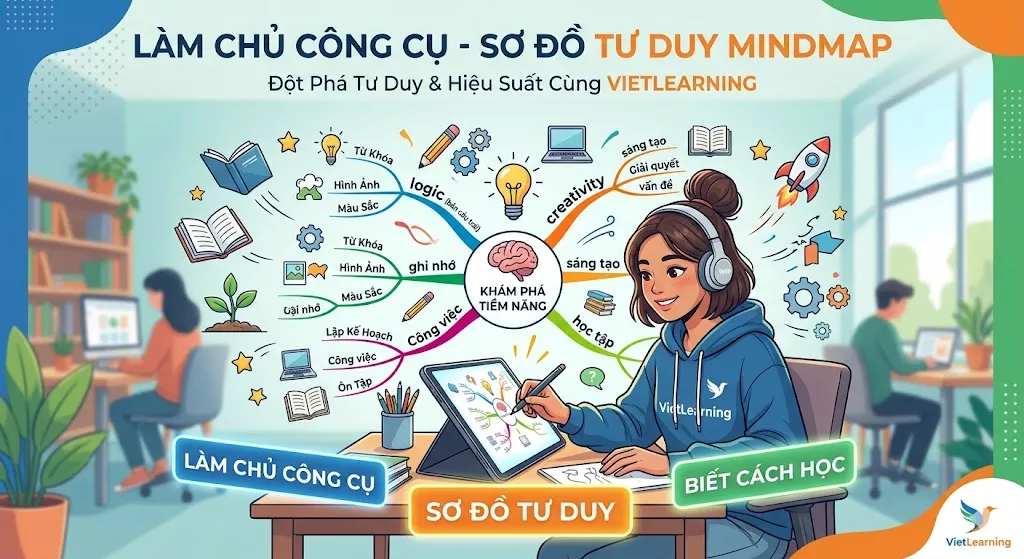 Làm Chủ Công Cụ – Sơ Đồ Tư Duy Mindmap: Đột Phá Tư Duy Trong Kỷ Nguyên Số