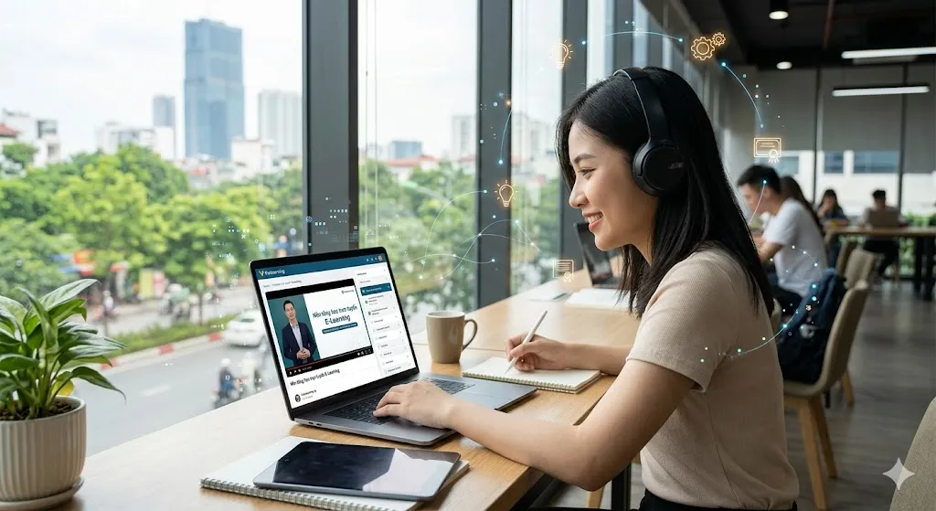 Nền tảng học trực tuyến E-Learning: Giải pháp giáo dục đột phá tại Vietlearning