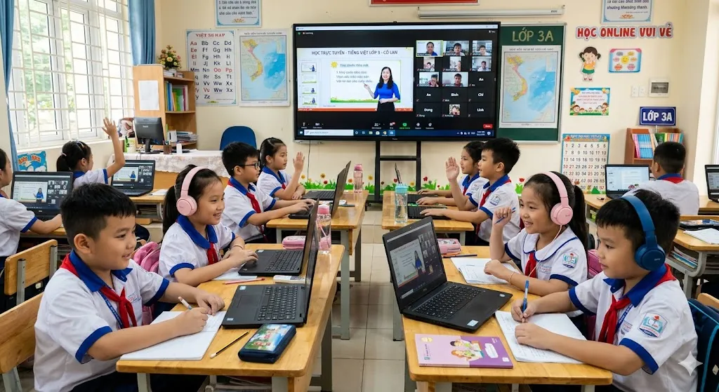 Nền tảng học trực tuyến E-Learning: Kiến tạo tương lai giáo dục tại Vietlearning