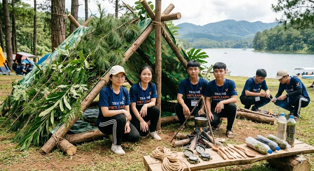 Trại Hè Sinh Tồn VietLearn 2026: Rèn Luyện Bản Lĩnh, Khơi Dậy Tiềm Năng