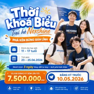 : Trại Hè Trải Nghiệm Vietlearning 2026: 72H Phá Kén – Học Cách Tỏa Sáng Từ Bên Trong